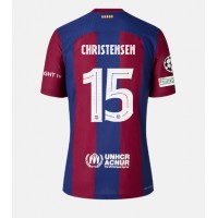 Pánský Fotbalový dres Barcelona Andreas Christensen #15 2023-24 Domácí Krátký Rukáv